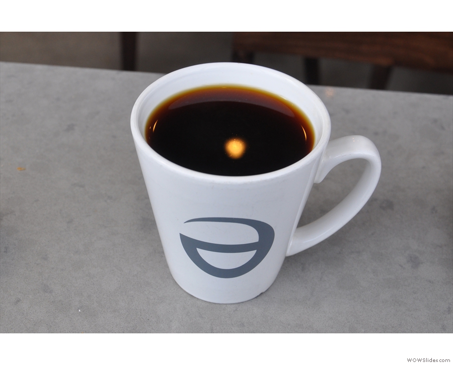 My filter coffee, in a mug.