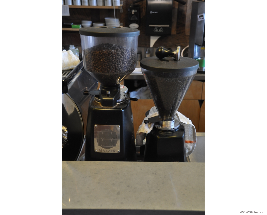 Peregrine has one of the single-origins which are on the filter menu on espresso as well.