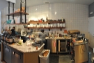 Slipstream has a large and well-provisioned kitchen behind the counter...