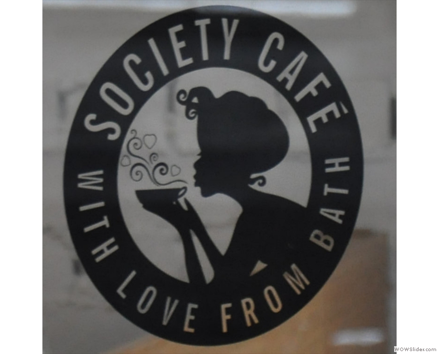 The lovely Society Cafe in The Corridor, Bath. Elegant and refined.