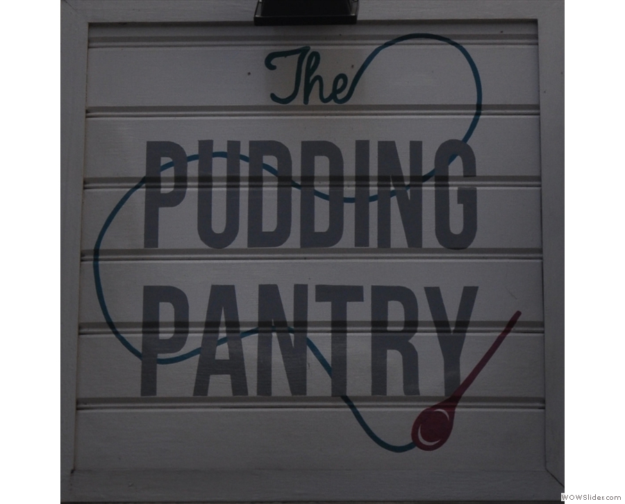 Sheffield's The Pudding Pantry has a great outdoor seating area on a pedestrianised street.