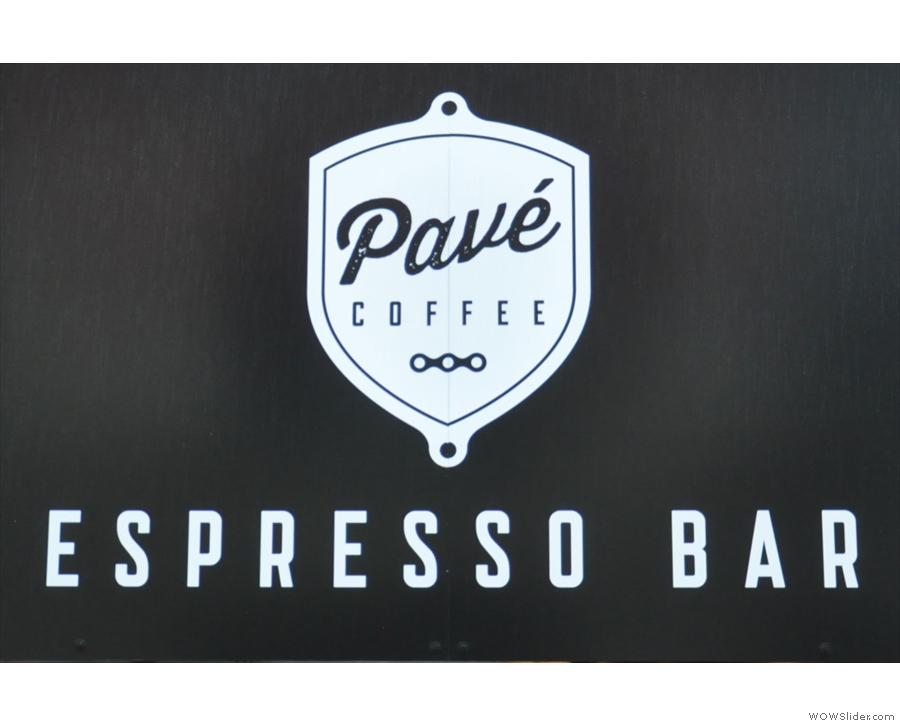 Pavé Coffee in Manchester, or as I prefer to call it, the Espresso Cube.