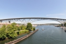 It also offers an amazing view of the Aurora Bridge as it soars over the Fremont Cut.