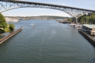 Another view of the Aurora Bridge, which now looks as if it's sloping in the other direction!