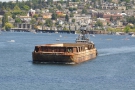 This is the culprit, steaming out of Lake Union and into Fremont Cut. Big fellow..