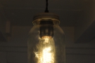 I also liked the light-bulbs in jam jars.