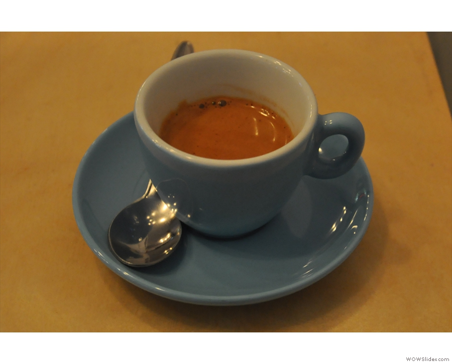 Instead I had a shot of the guest espresso from Foundry.