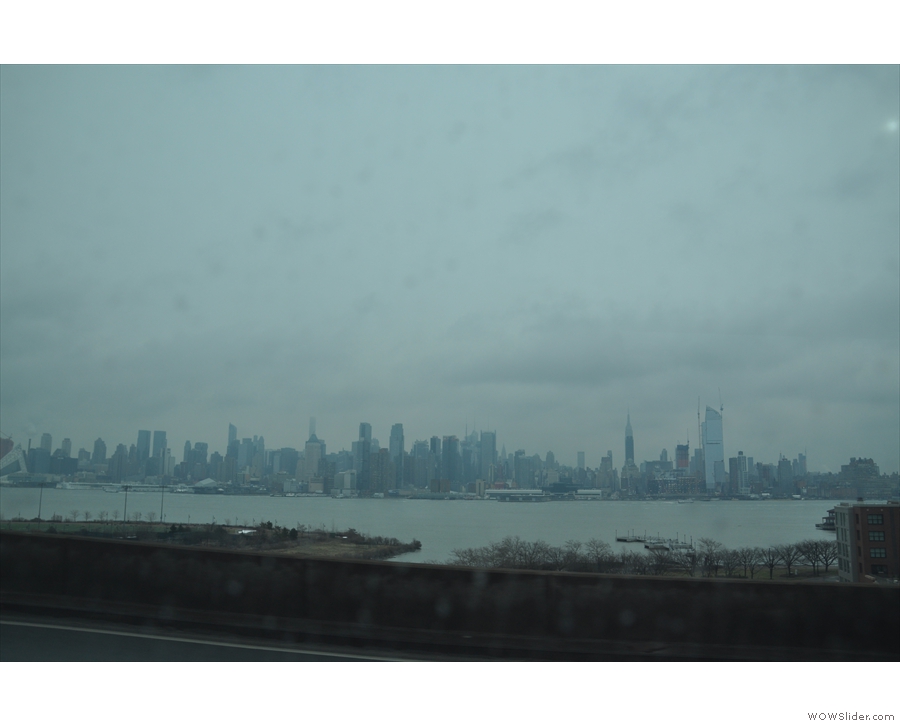A misty look at midtown (through dirty windows!).