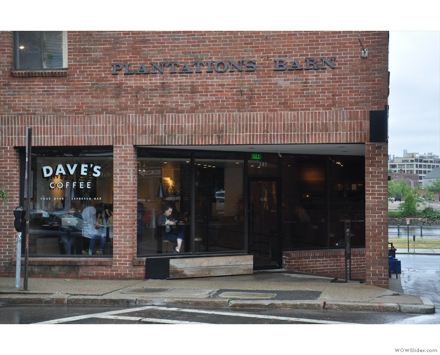 Dave's Coffee, on Main Street, Providence.