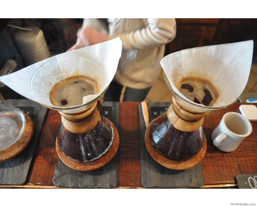 ... home of the Chemex.