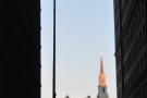 By the time I left, the setting sun was bathing Providence's spires in a lovely light.