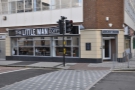 The Little Man Coffee Company on the corner of Bridge St & David St (Bridge St view).