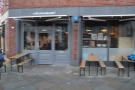The Exploding Bakery, with its outside seating, from January 2016.