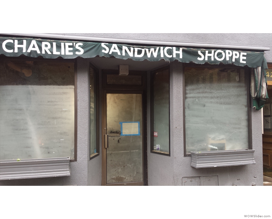 Charlie's had just reopened after an 18 month refit. It had looked very different in June 2015.