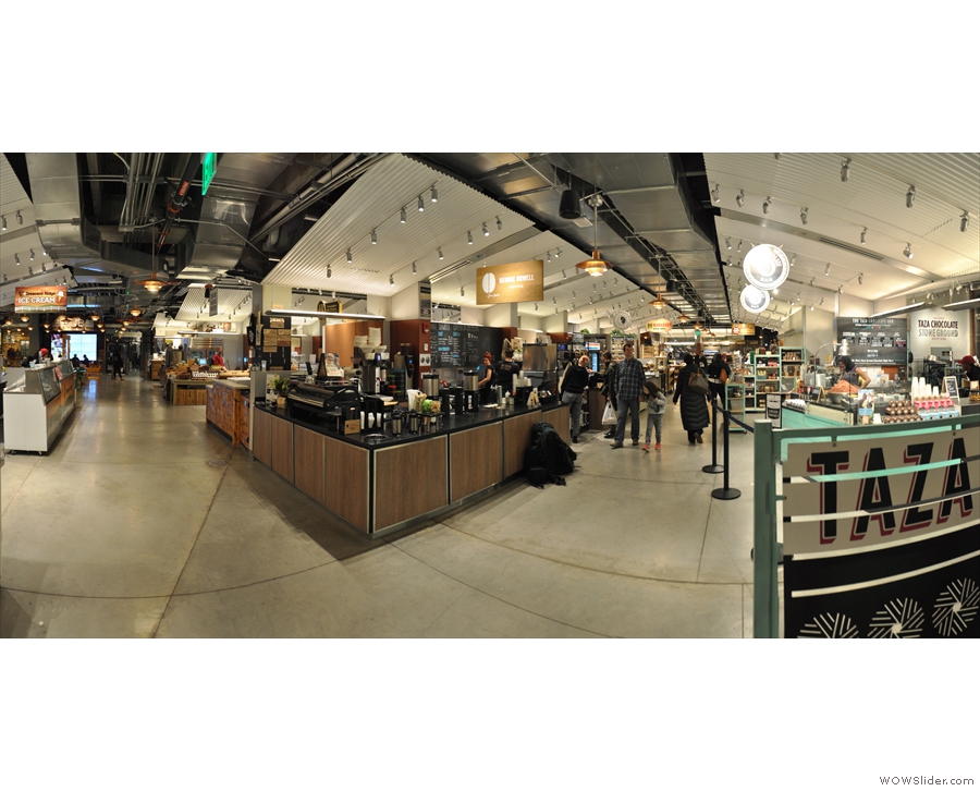 Last stop of the day (and of the trip), the newly-opened Boston Public Market...