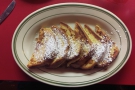 I headed back to Charlie's Sandwich Shoppe and had French toast for breakfast...