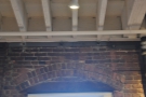 ... and the little brick arch over the window.