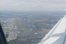Heathrow, north runway, seen from the east (we took off from the south runway).