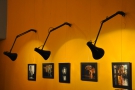 ... although these are more there to illuminate the pictures on the walls.
