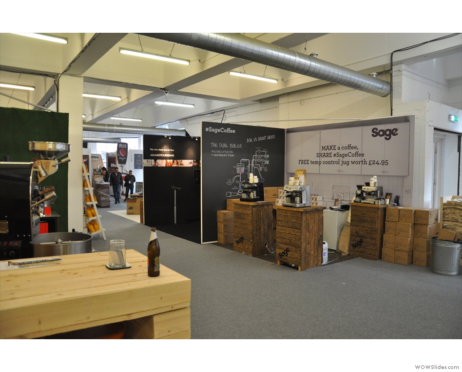 The likes of Sage, with its range of home espresso machines, was also there...