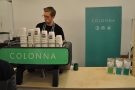 Downstairs in the new House of Coffee area was Colonna Coffee...