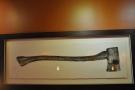 The Speckled Ax has a genuine axe on the wall.