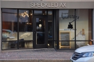 Portland's Speckled Ax on Congress Street, as seen from the other side of the road...