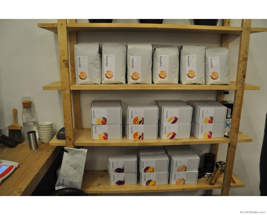 ... or to sample Assembly's impressive range of coffee.