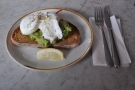 ... when I also had smashed avocado & poached eggs on toast for lunch...