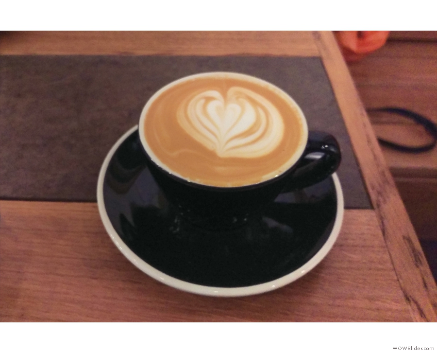 Although I did have this lovely flat white, which I failed to take a great photo of...