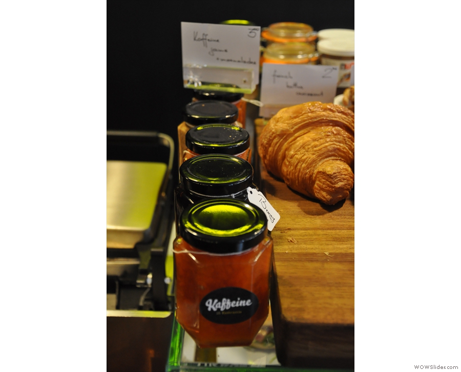 ... while Kaffeine even has its own jam and marmalade.