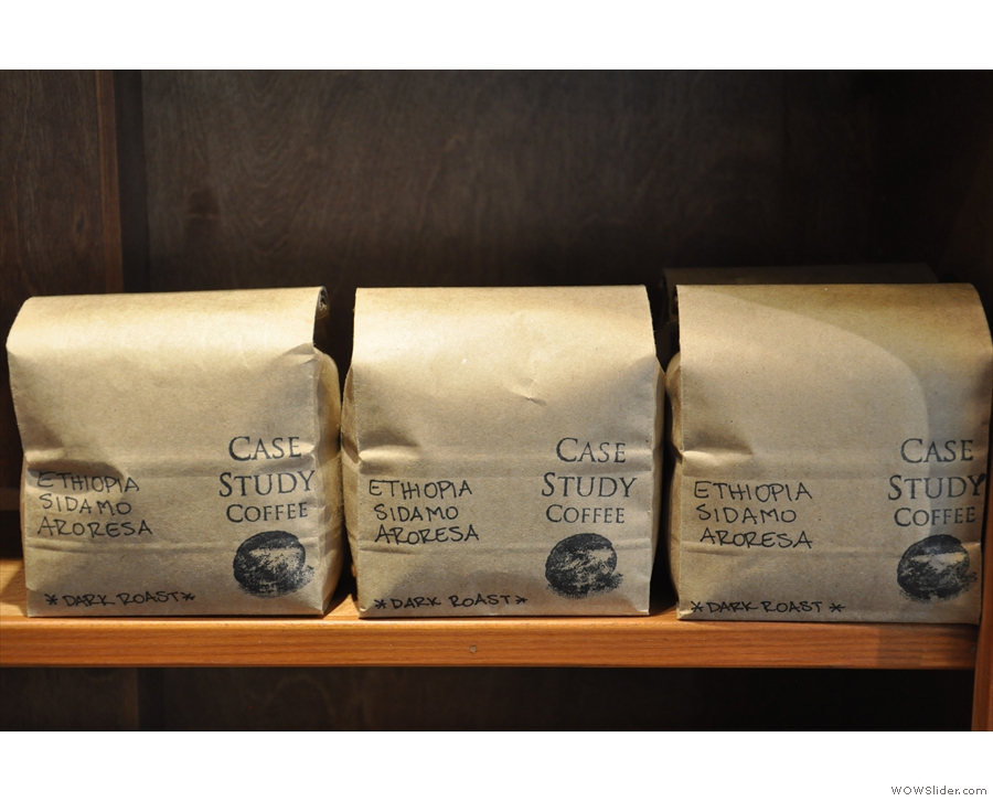 There's so much to choose from: this Ethiopia Sidamo Aroresa (dark roast) for example...