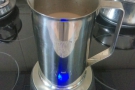 I, of course, fulfilled my natural role as group coffee maker.