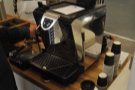 Square Mile was demonstrating the Nuova Simonelli Oscar II home espresso machine.