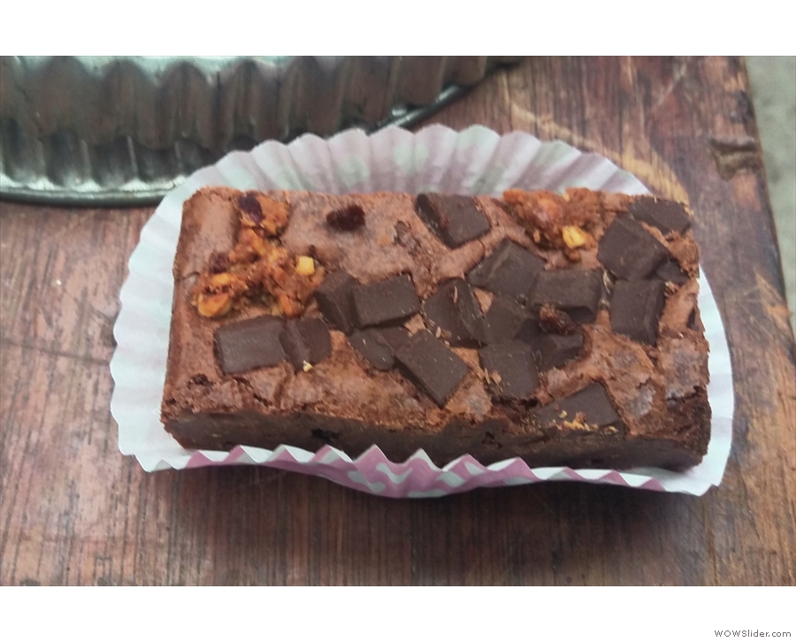 Espresso cheesecake brownie! Tastes as good as it sounds! And looks!