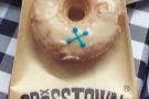 My doughnut from the first day of the festival.