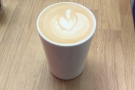 I also had a shot of my old favourite, the Blenheim Blend, as a flat white.