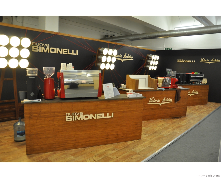Finally, although it was on the Nuova Simonelli stand and not the Roasters Village...